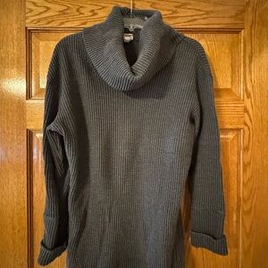 Merona Charcoal Waffle Knit Sweater